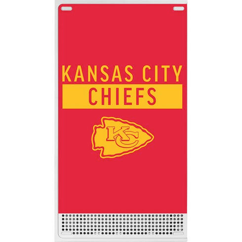NFL Kansas City Chiefs Red Performance Series Xbox Series S Console Skin